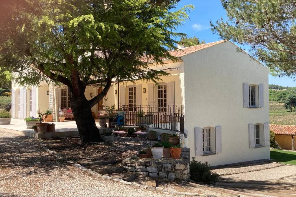 Le Clos Des Pins, Vue Mont Ventoux Roaix Kültér fotó